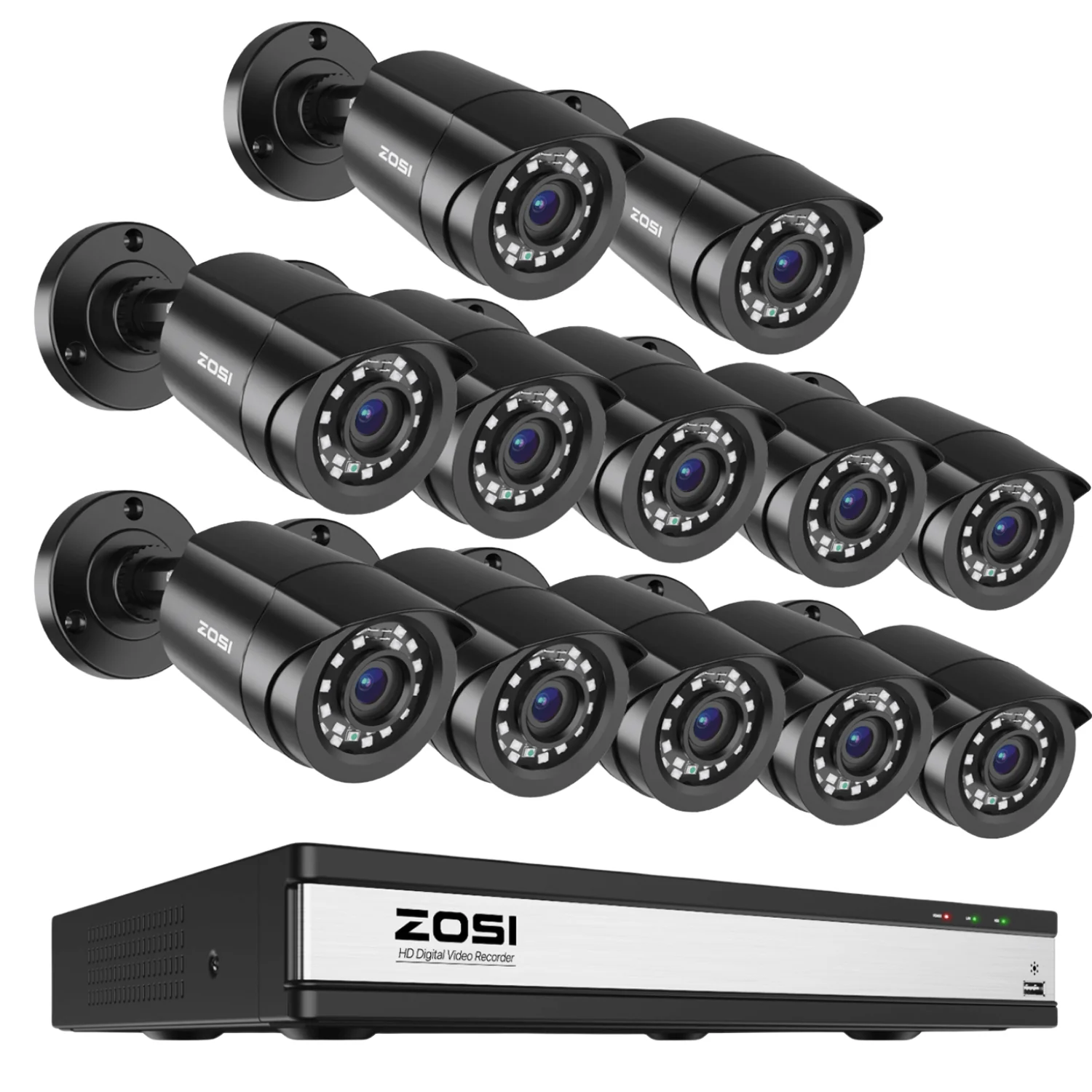 C106 16-Channel 1080p DVR Security Camera System + 2TB/4TB Hard Drive - Image 17