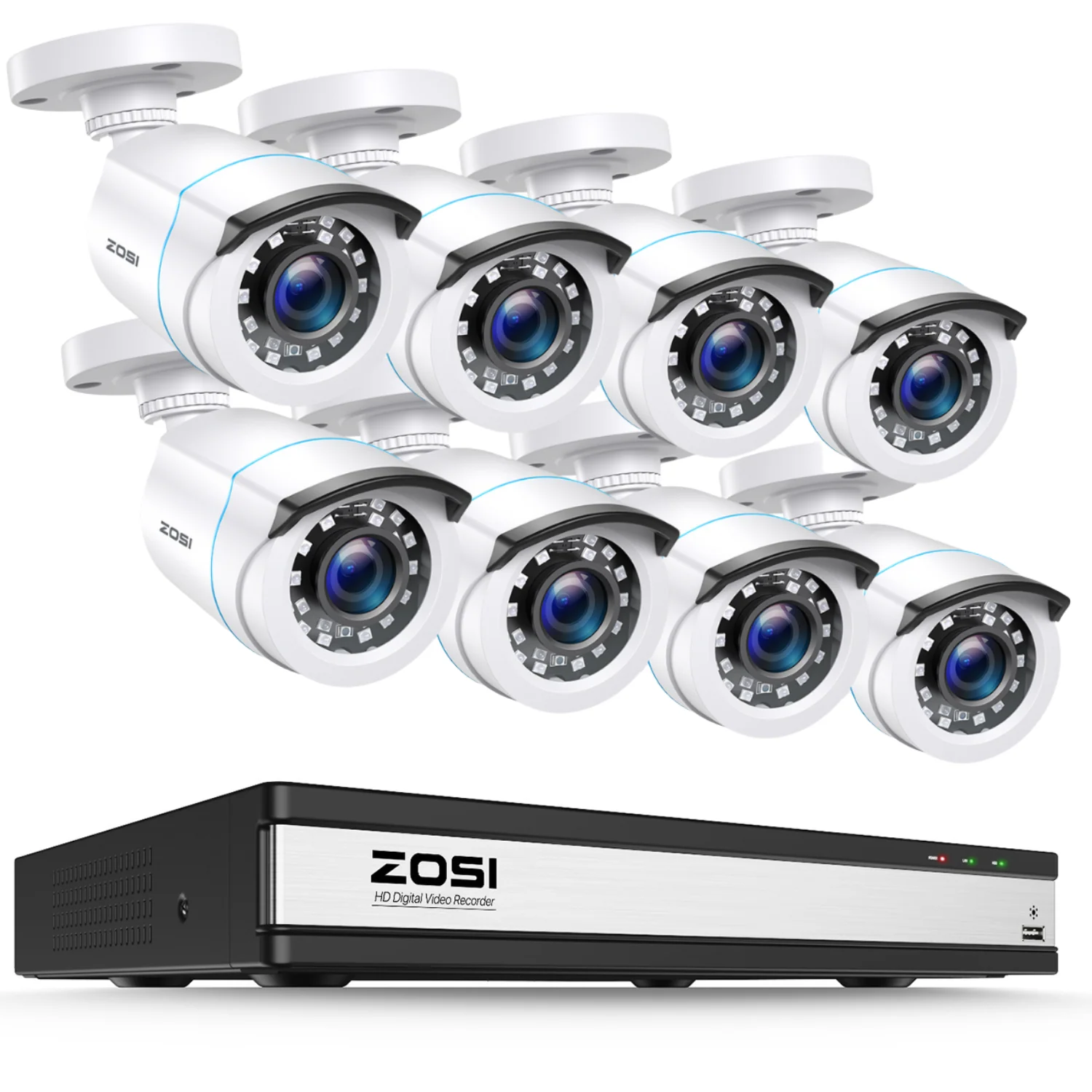C106 16-Channel 1080p DVR Security Camera System + 2TB/4TB Hard Drive - Image 19