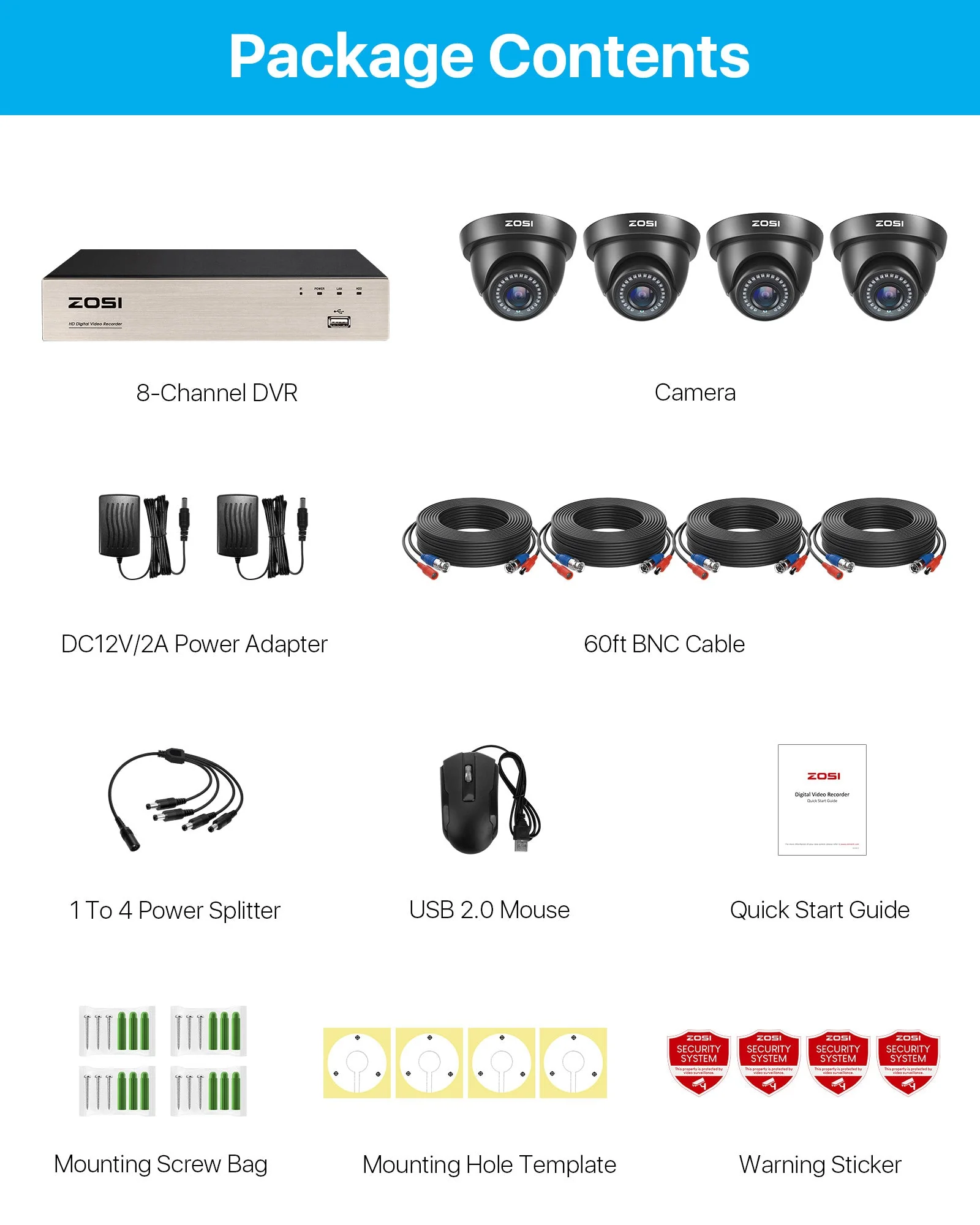 C419 1080p 8-Channel DVR Security Camera System + Optional Hard Drive - Image 13