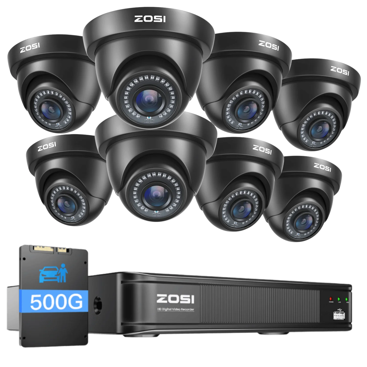 C419 1080p 8-Channel DVR Security Camera System + Optional Hard Drive - Image 15