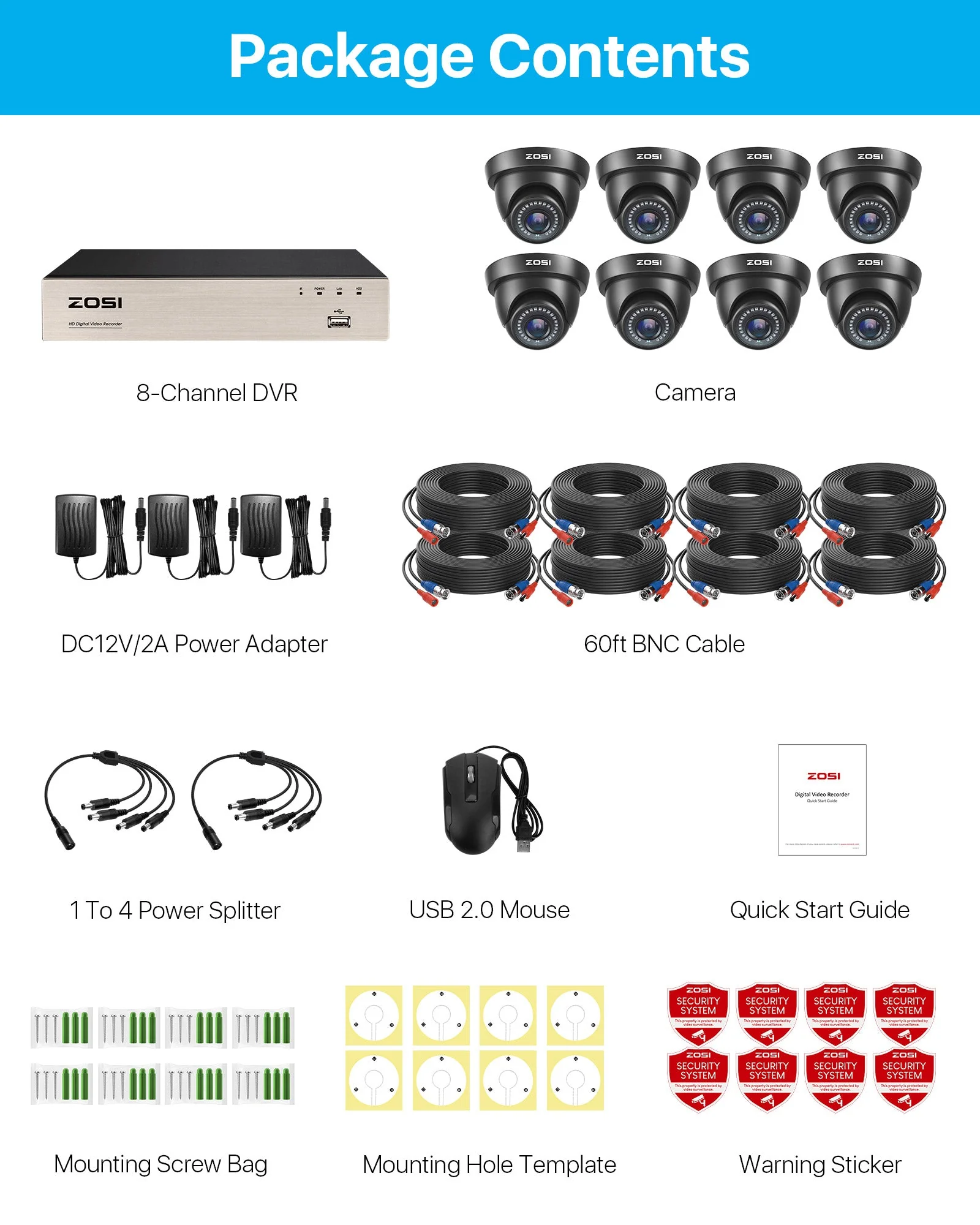 C419 1080p 8-Channel DVR Security Camera System + Optional Hard Drive - Image 16