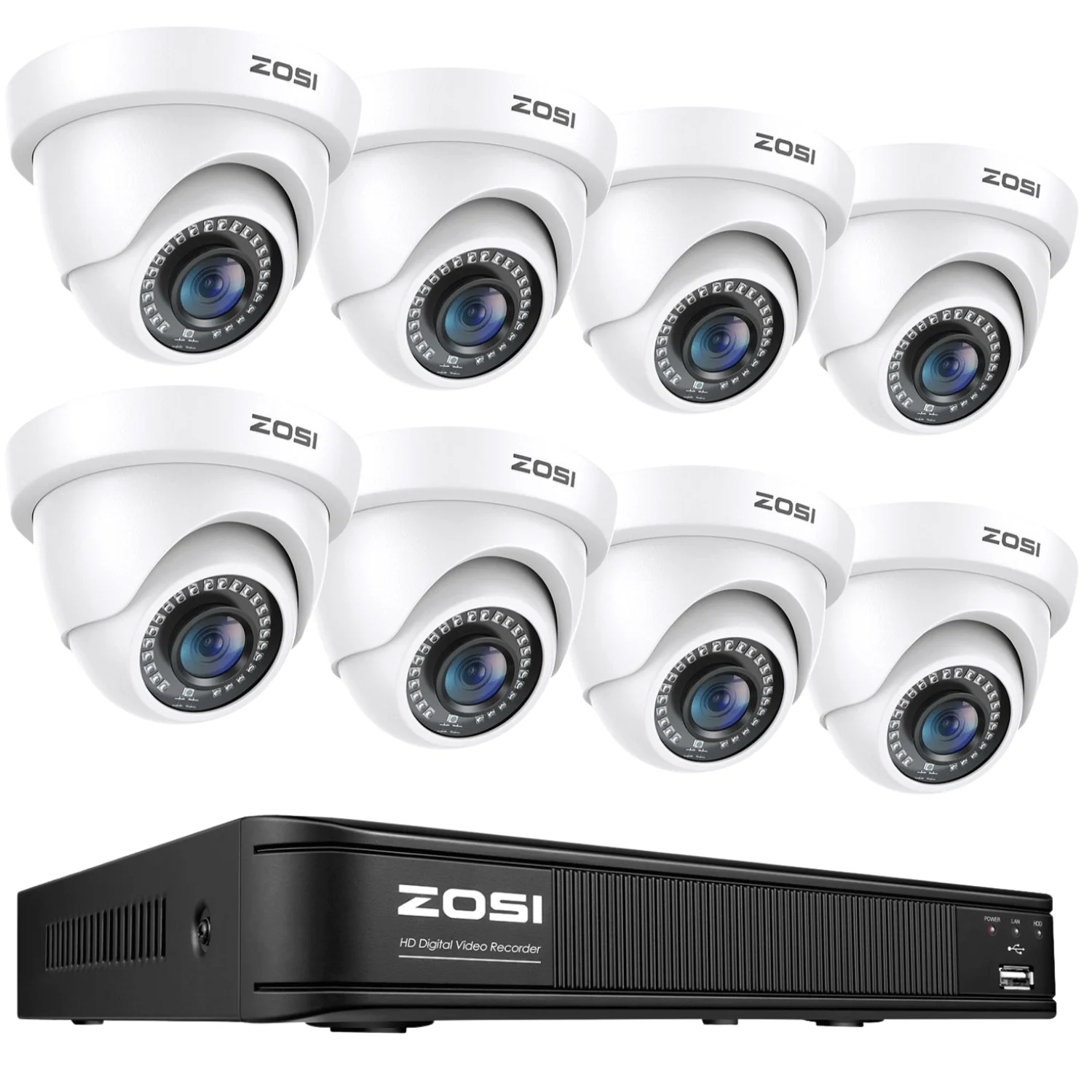 C419 1080p 8-Channel DVR Security Camera System + Optional Hard Drive - Image 19
