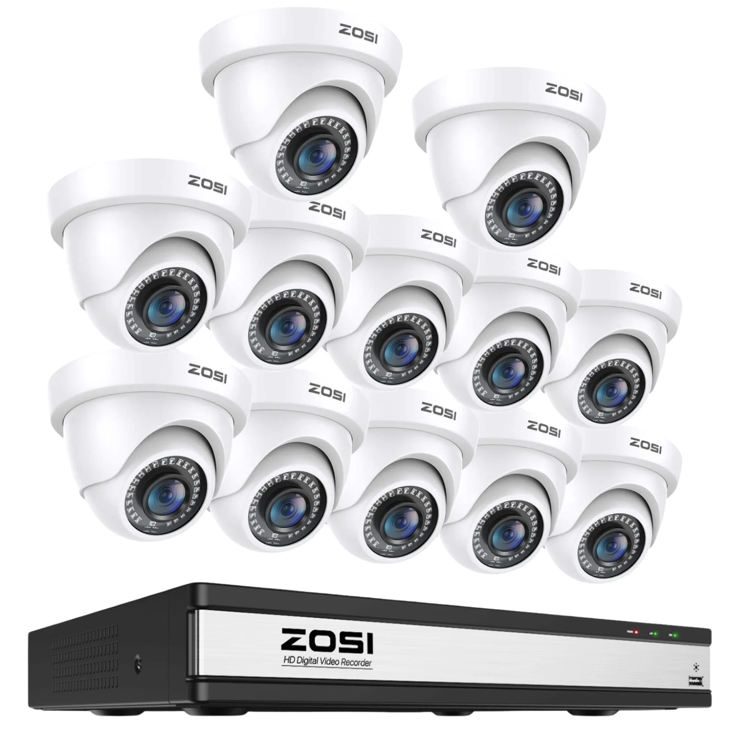 C419 16-Channel 1080p DVR Security Camera System + 2TB/4TB Hard Drive - Image 16
