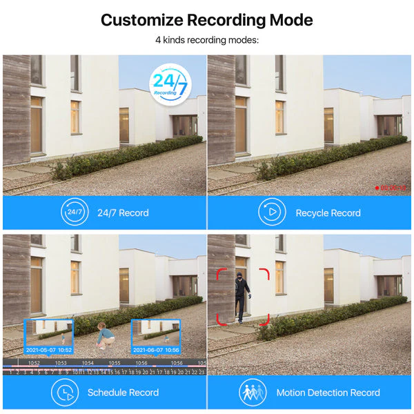 C419 16-Channel 1080p DVR Security Camera System + 2TB/4TB Hard Drive - Image 7