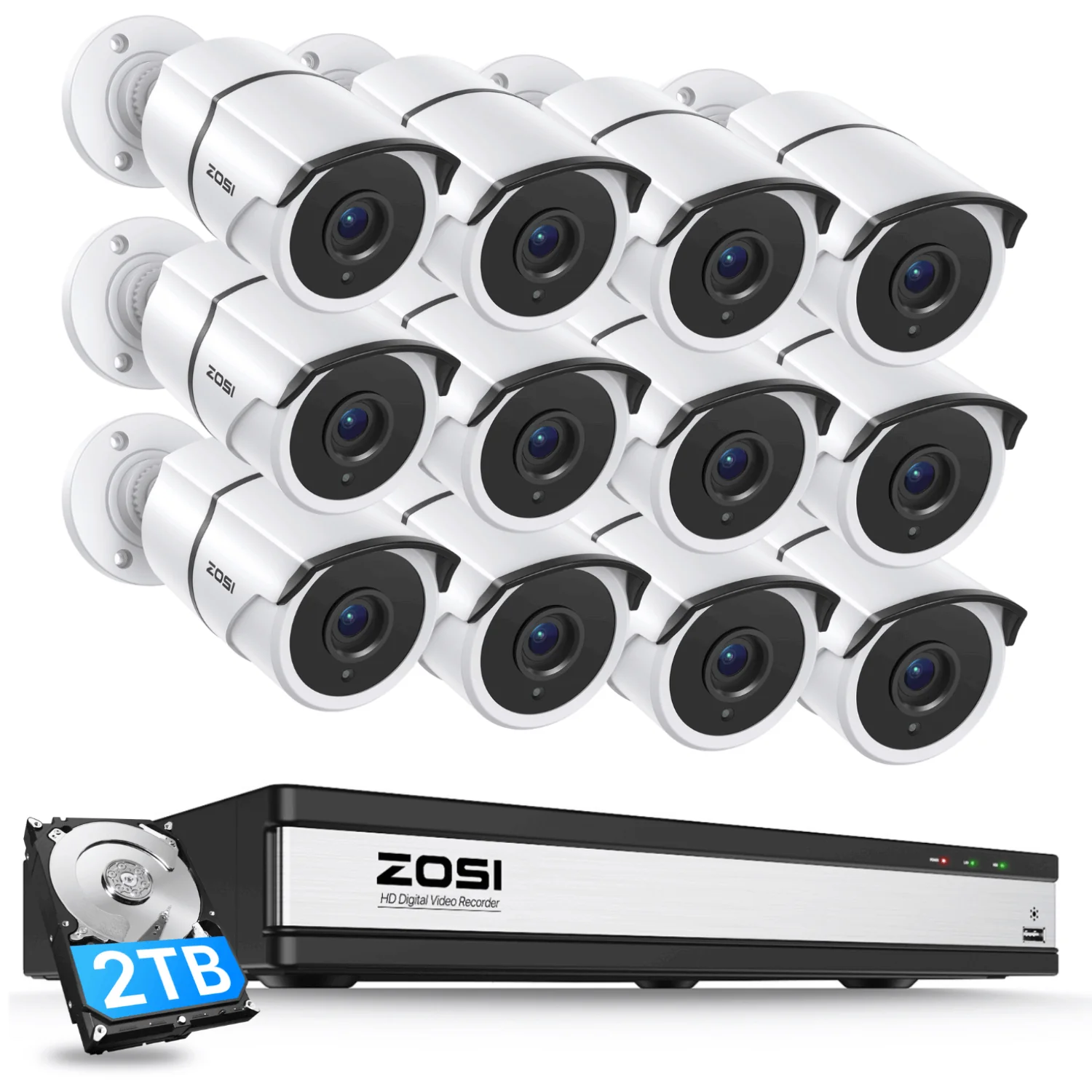 C261 16-Channel 1080p DVR Security Camera System - Image 15