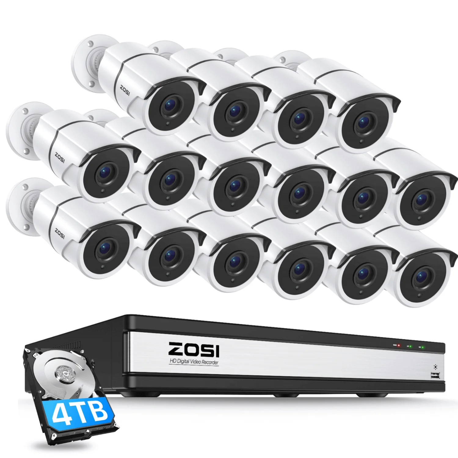 C261 16-Channel 1080p DVR Security Camera System - Image 22