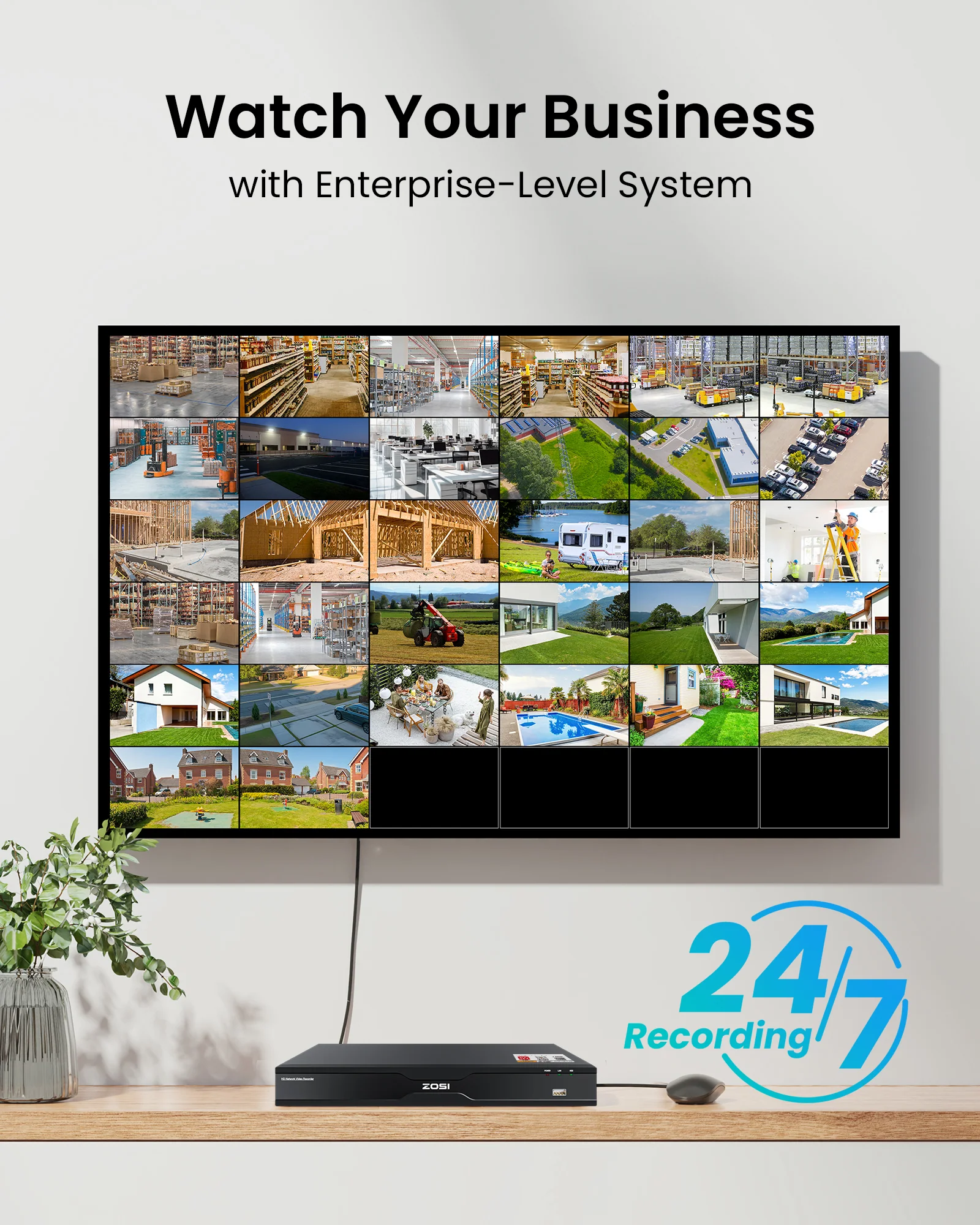 32-Channel 4K Network Video Recorder NVR with No PoE Port + Up to 16TB Hard Drive - Image 7