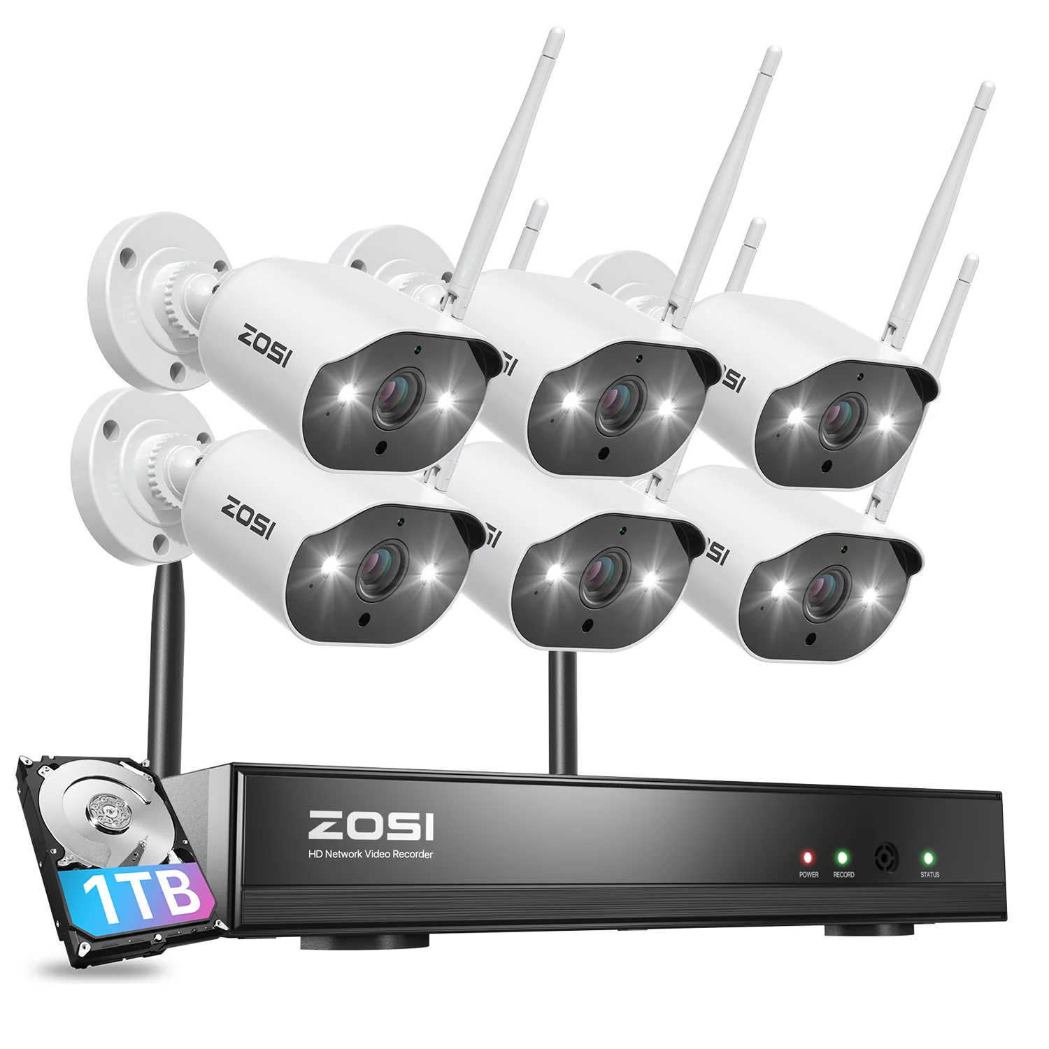 C302 3MP 8-Channel WiFi Security System + Optional Hard Drive - Image 11