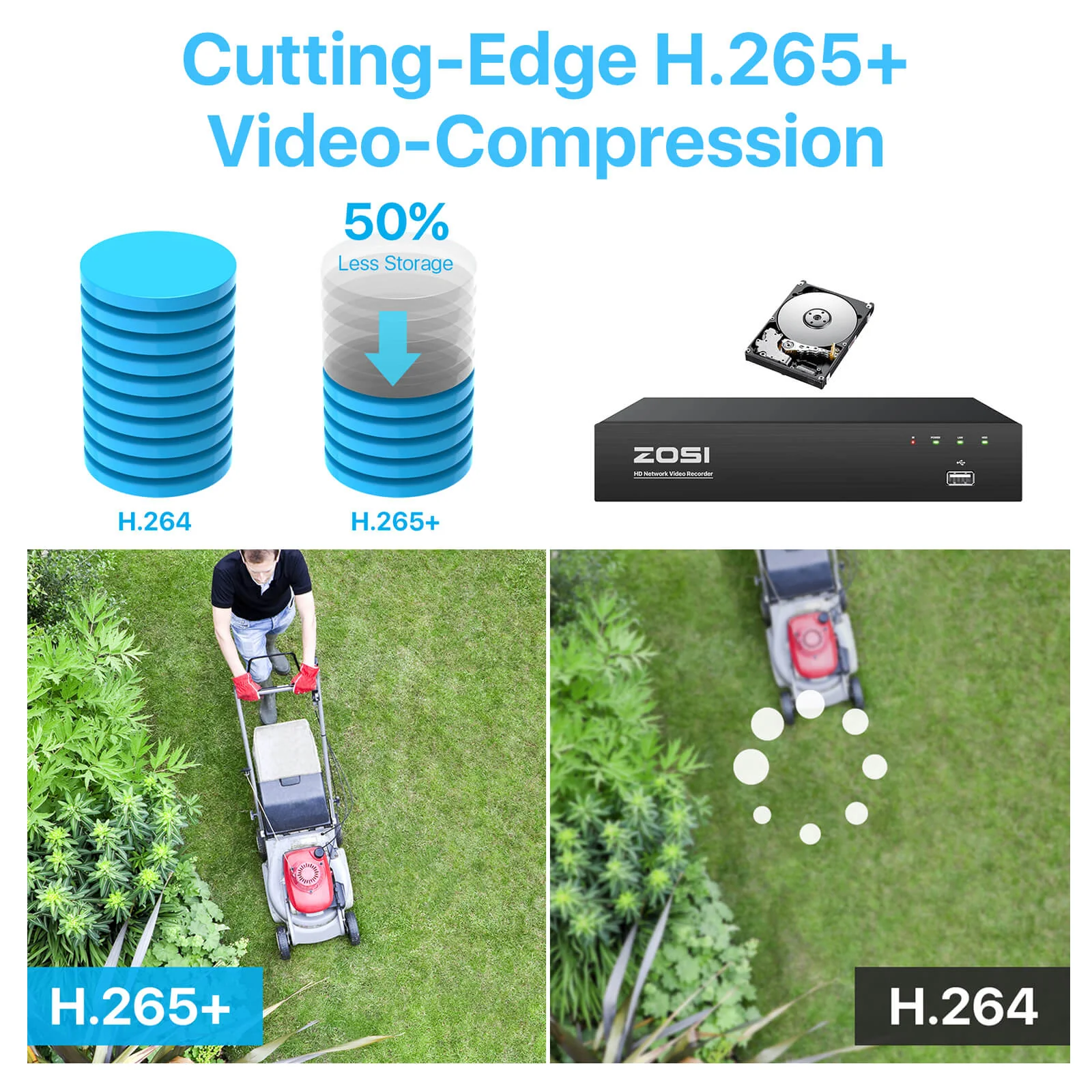 4K 8 Channel Network Video Recorder PoE NVR + 2TB Hard Drive(ZR08HQ) - Image 9