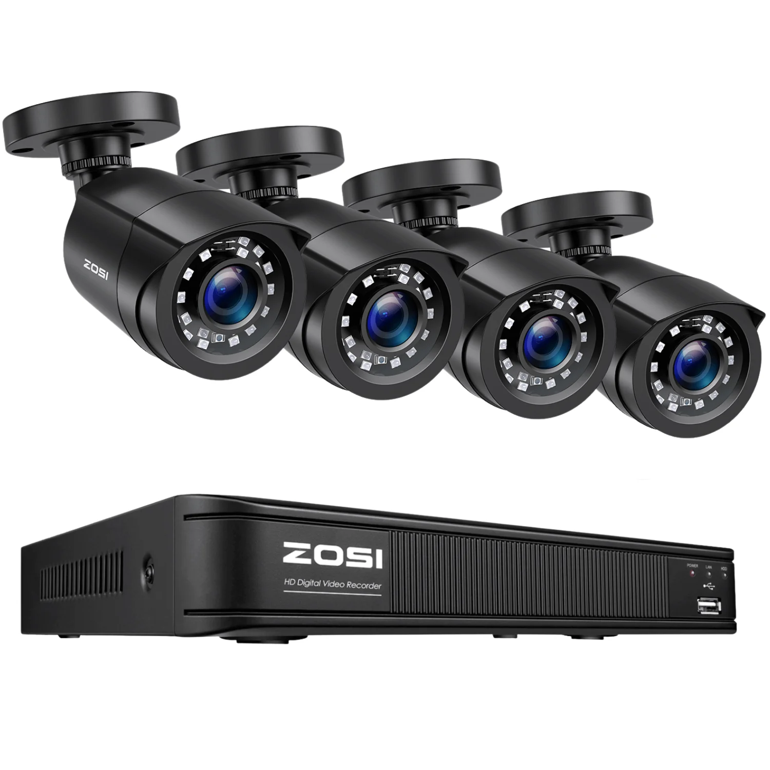 C106 1080p 8-Channel DVR Security Camera System + Optional Hard Drive - Image 22