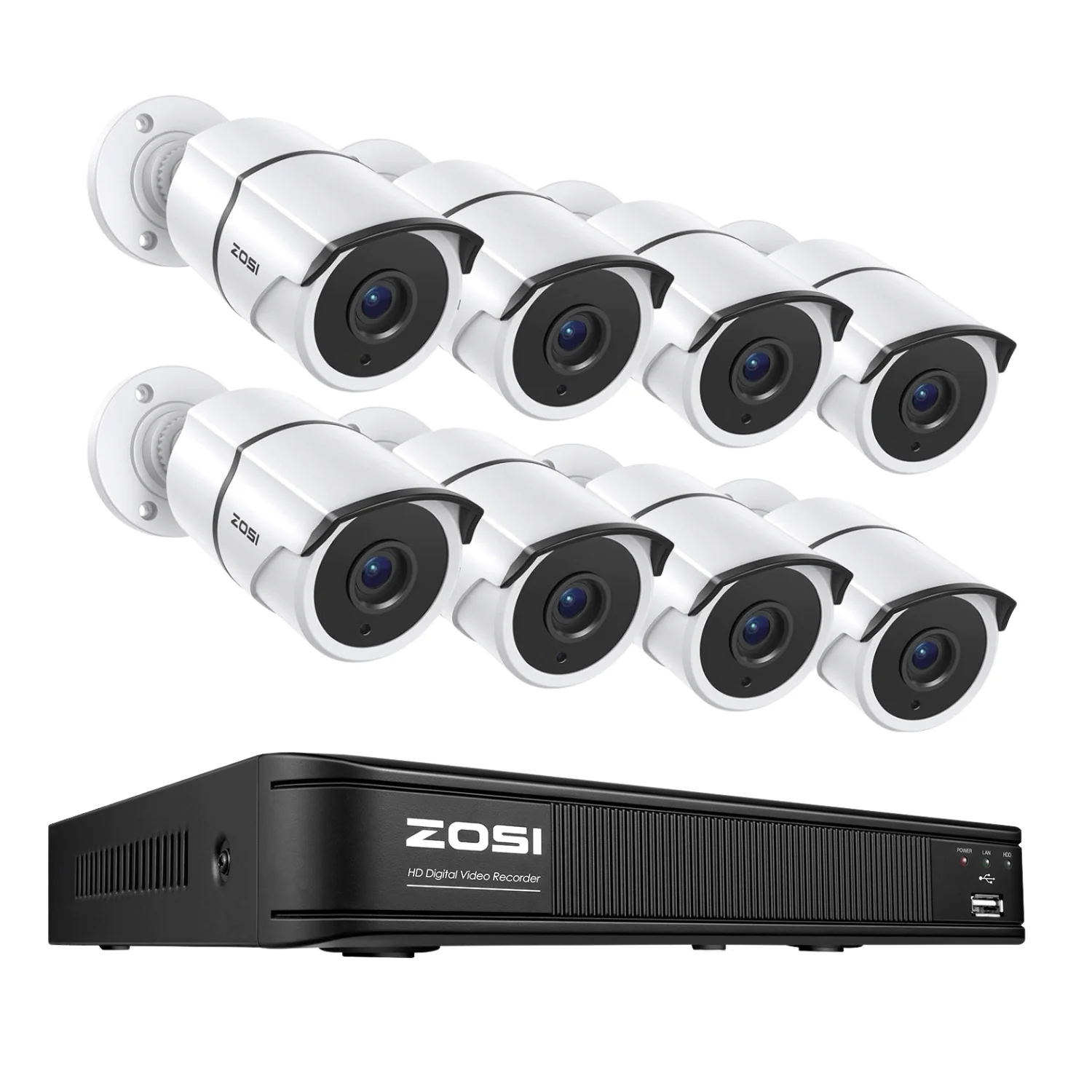 C261 1080p 8-Channel DVR Security Camera System with Audio + Optional Hard Drive - Image 16