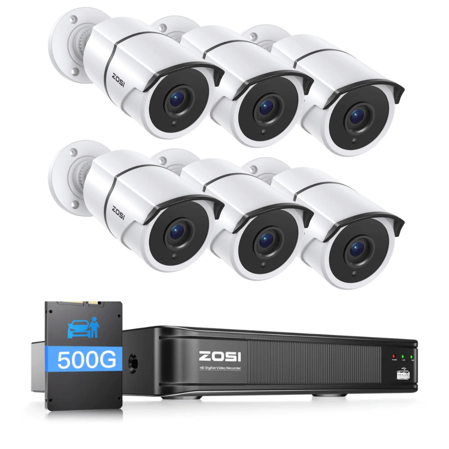 C261 1080p 8-Channel DVR Security Camera System with Audio + Optional Hard Drive - Image 19