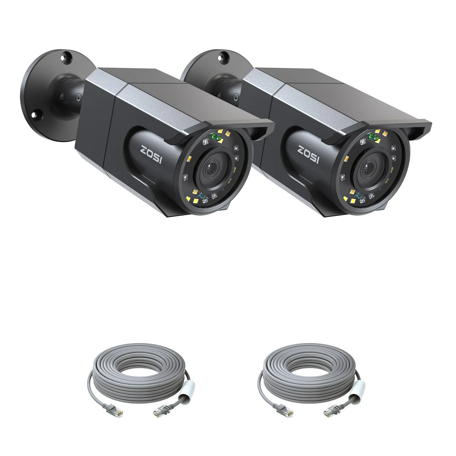 C105 4K PoE Camera with IR Night Vision + 60ft Ethernet Cable - Image 3
