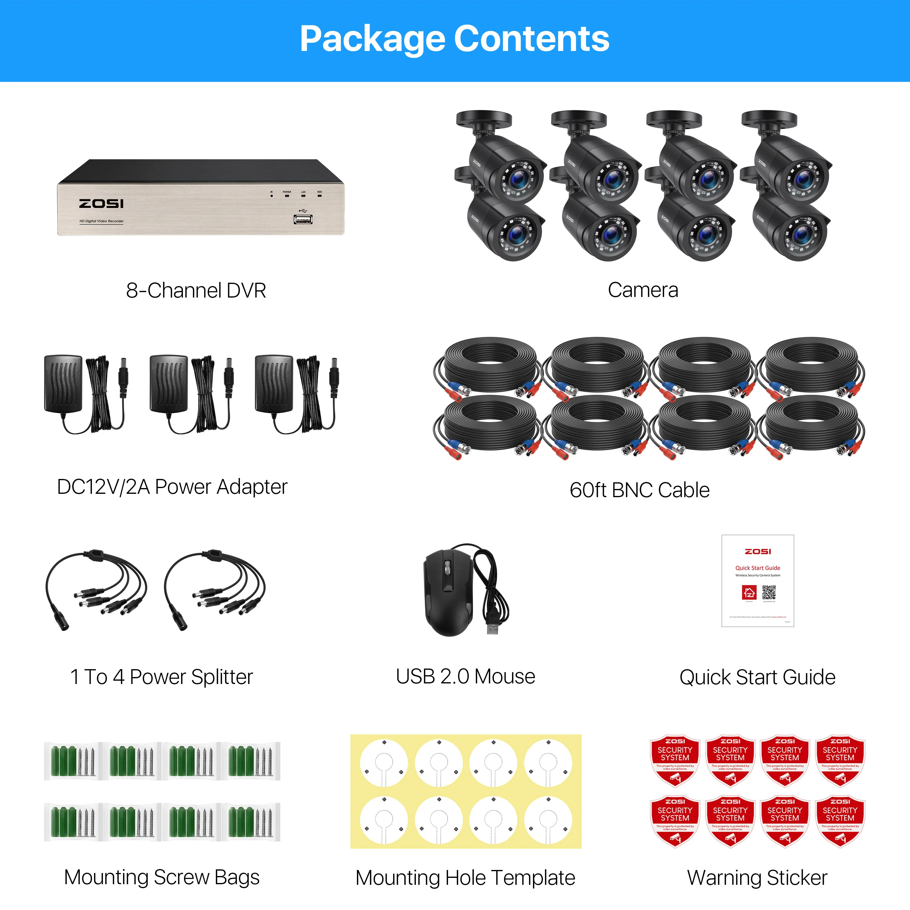 C106 1080p 8-Channel DVR Security Camera System + Optional Hard Drive - Image 19