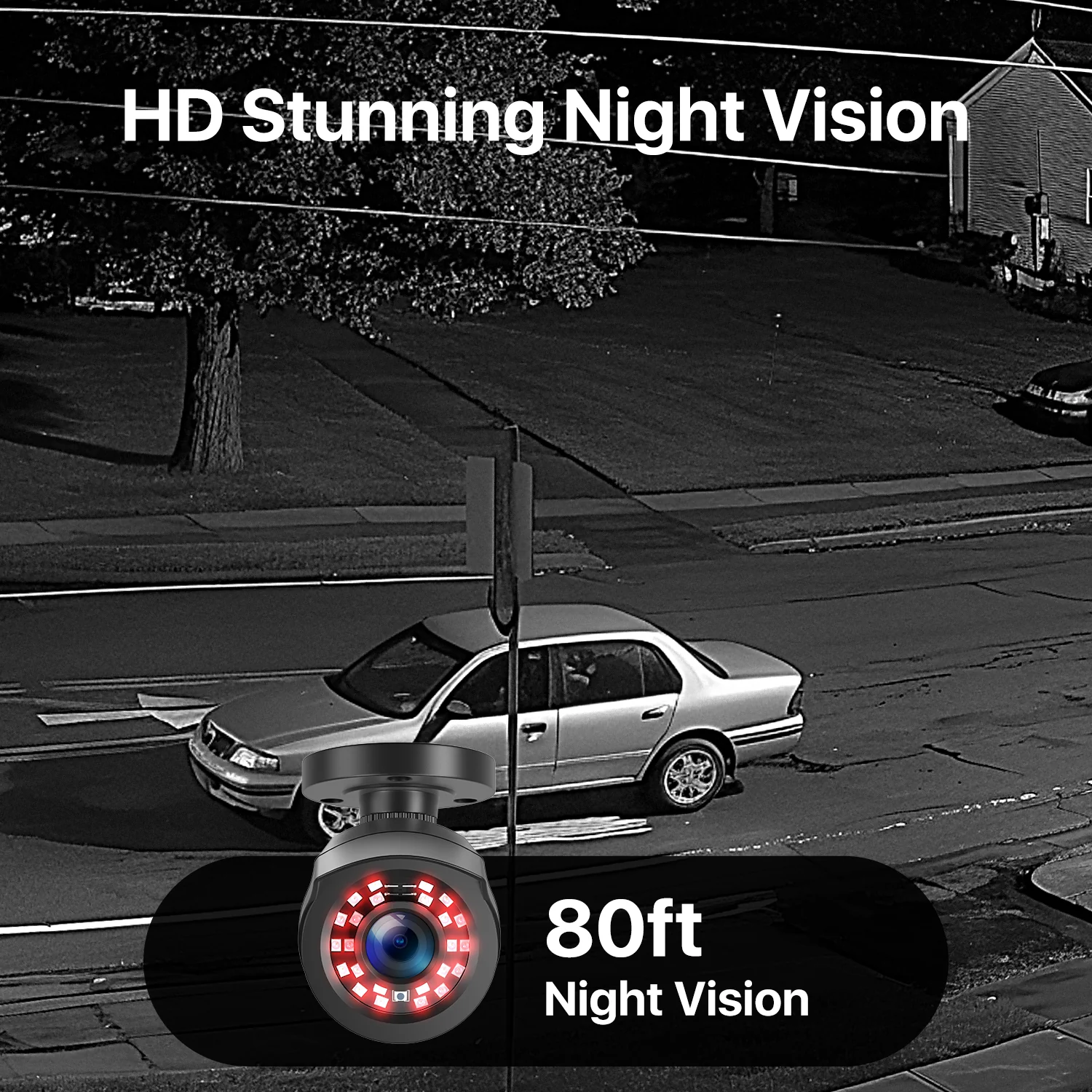 C106 1080p 8-Channel DVR Security Camera System + Optional Hard Drive - Image 3
