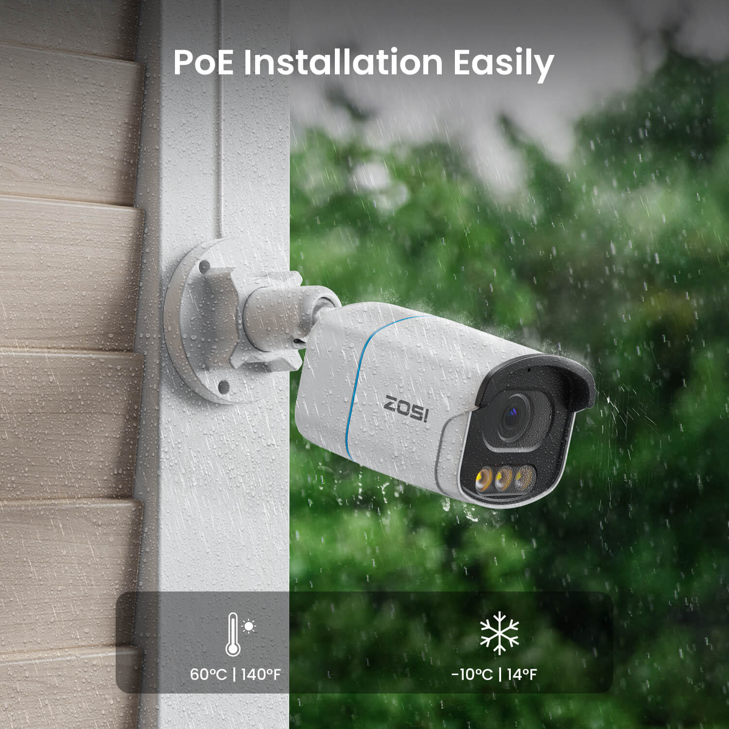 C186A/C225/C290M 4K 16CH PoE Security Camera System + 16CH PoE NVR 4TB Hard Drive - Image 21