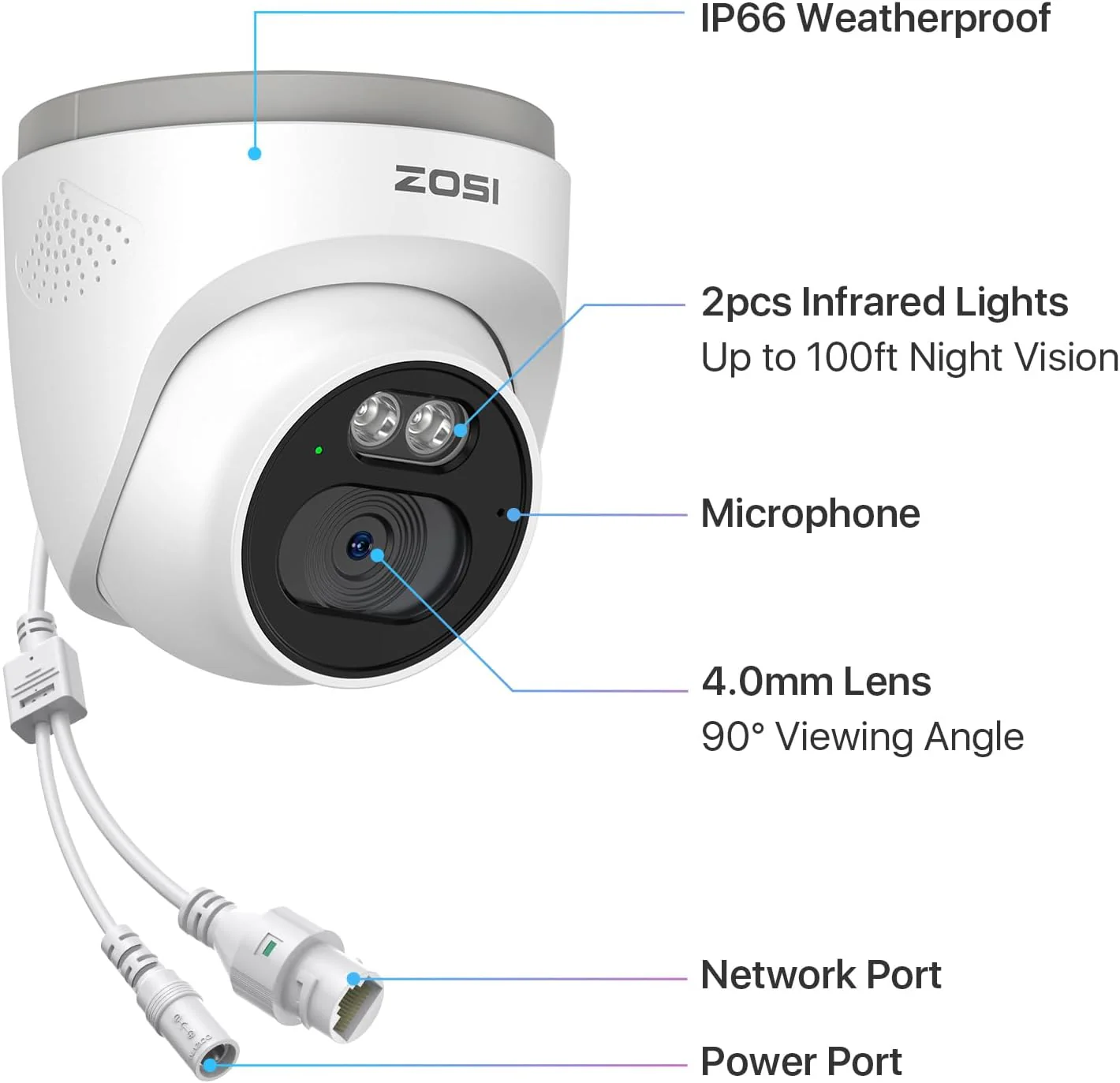 C220 4MP Add-on PoE Security Camera - Image 9