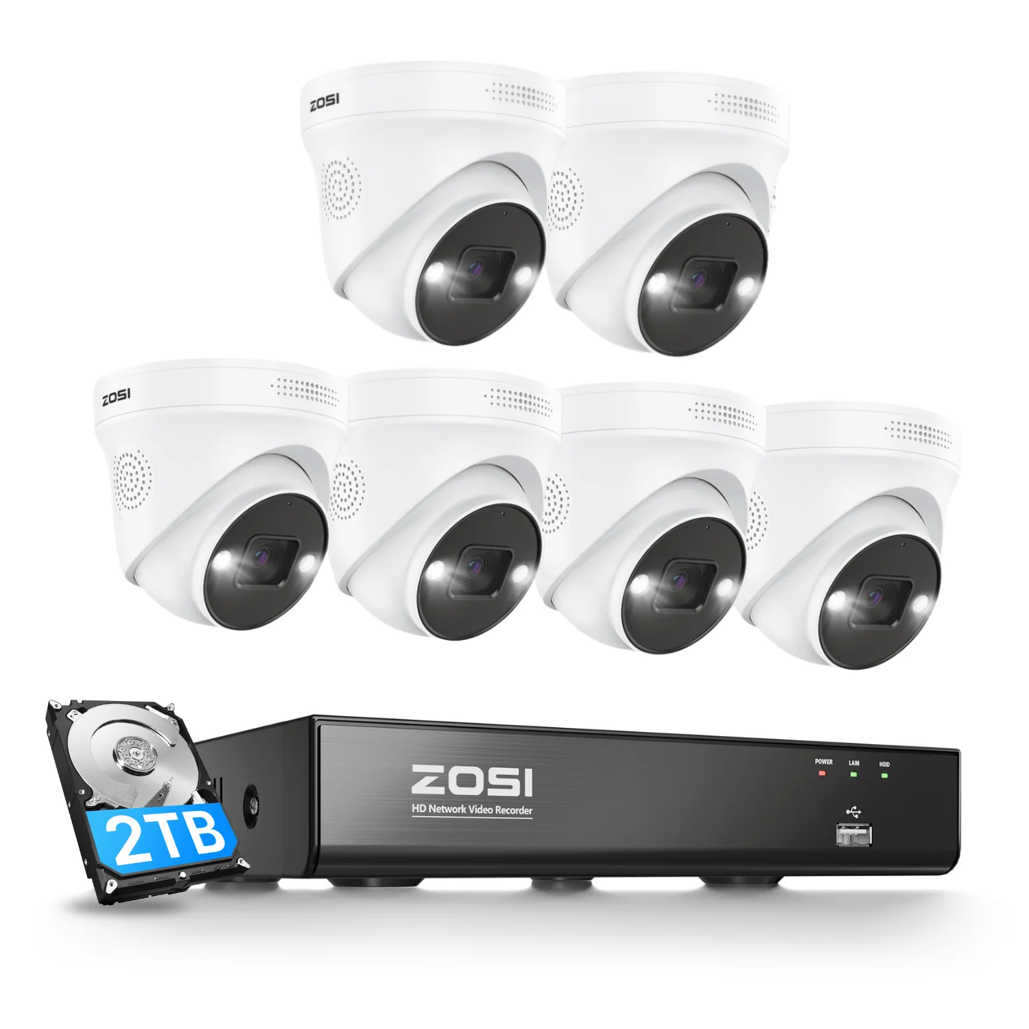 C225 4K PoE Security Camera System + 4K 8CH PoE NVR with 2TB HDD - Image 13