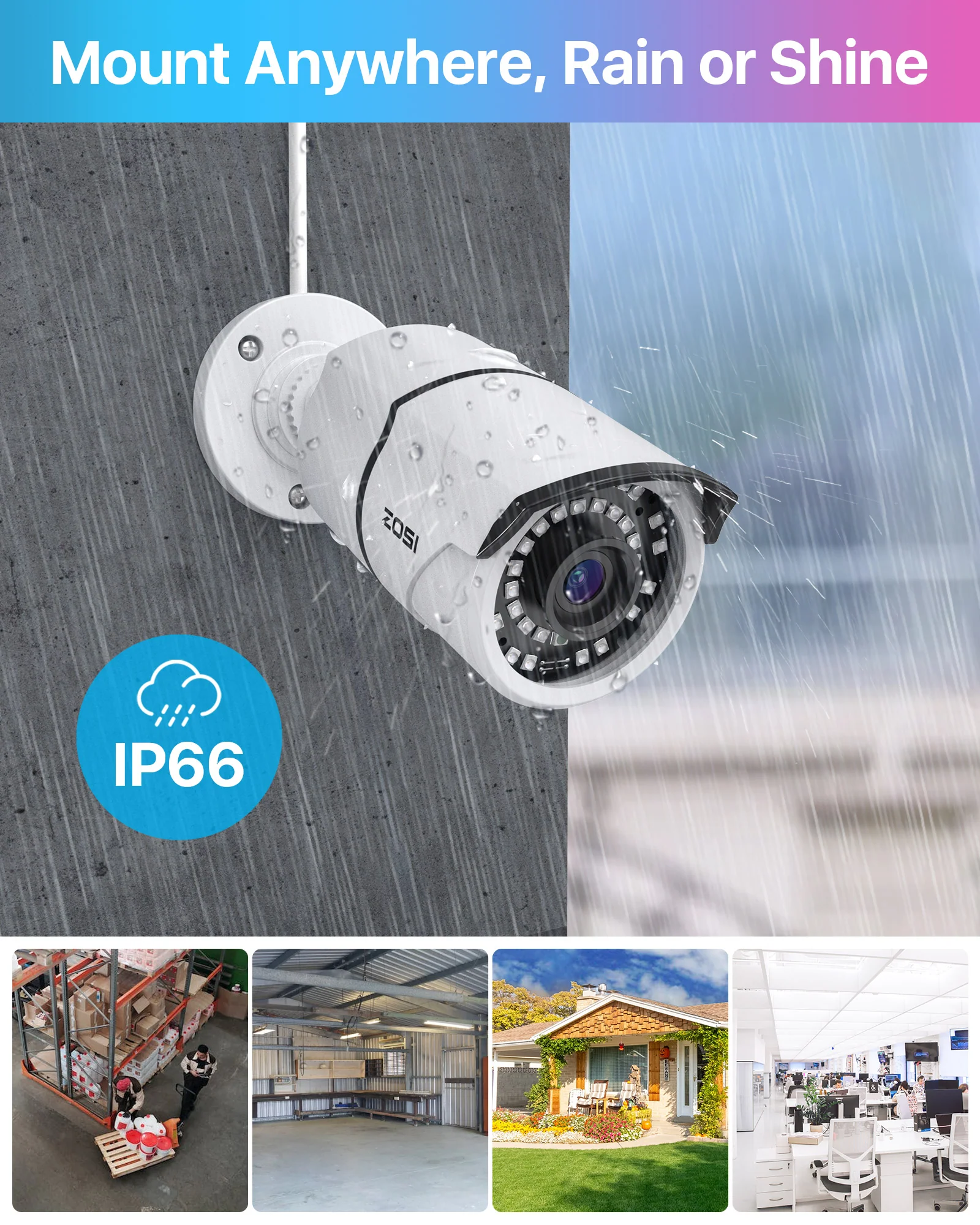 C261 5MP PoE Security System + 4K 8CH PoE NVR with 2TB Hard Drive - Image 5