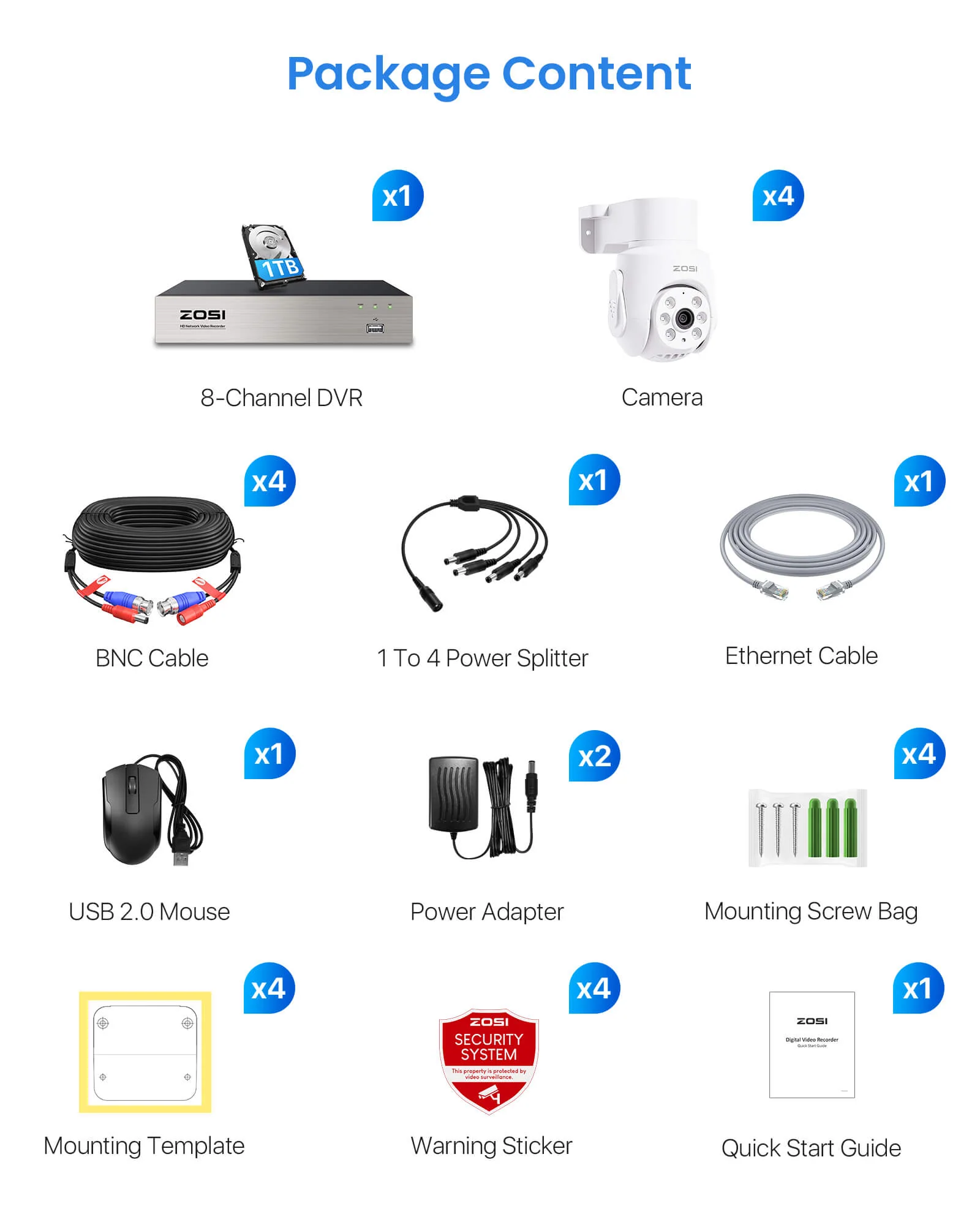 C280 2MP HD-TVI PTZ Security System with Audio + 8CH 5MP DVR(ZR08JN) - Image 11