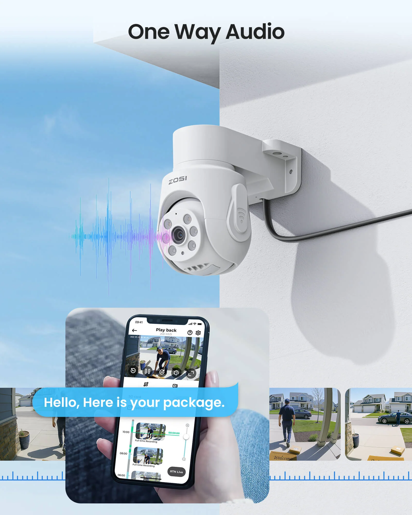 C280 2MP HD-TVI PTZ Security System with Audio + 8CH 5MP DVR(ZR08JN) - Image 4