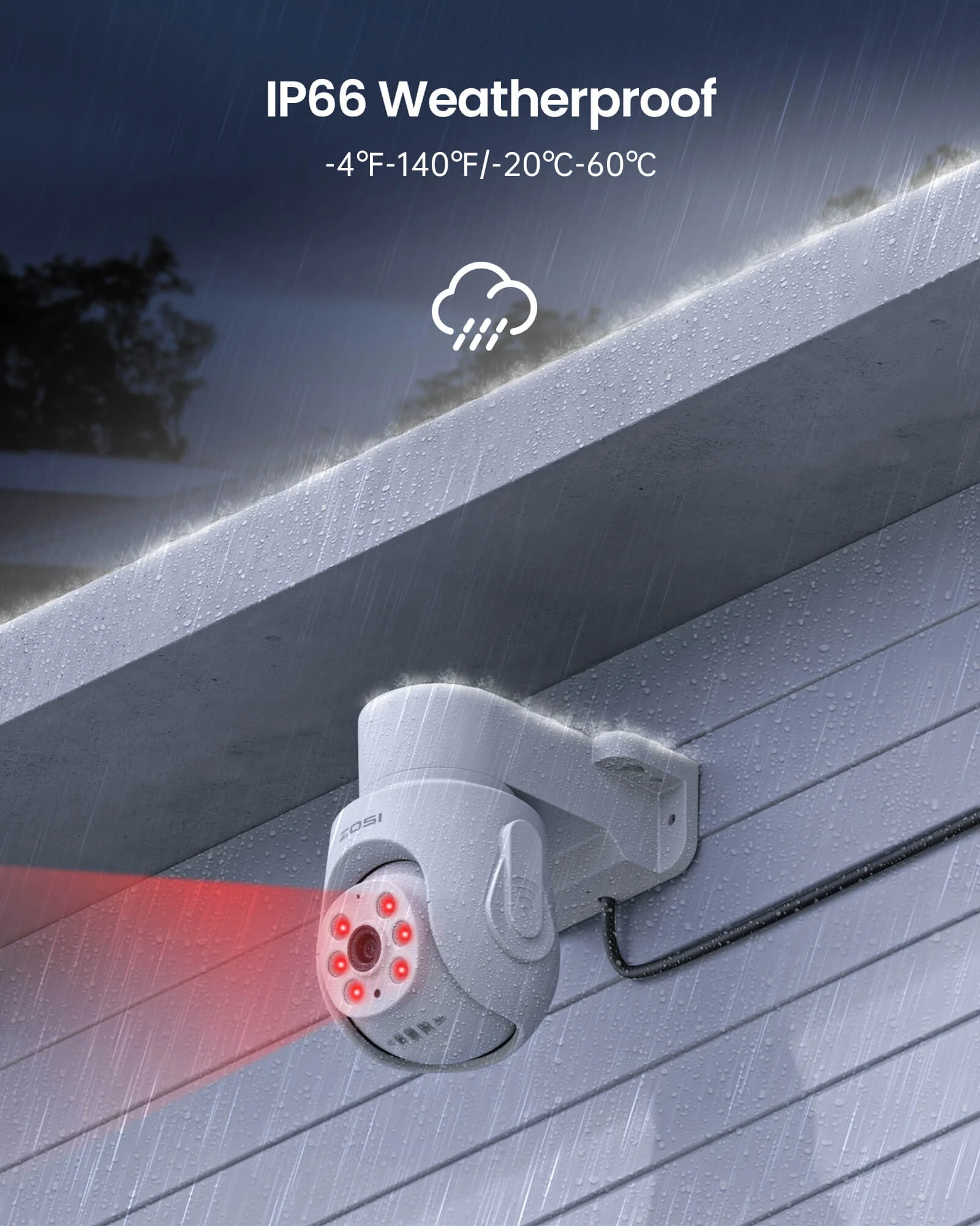 C280 2MP HD-TVI PTZ Security System with Audio + 8CH 5MP DVR(ZR08JN) - Image 8