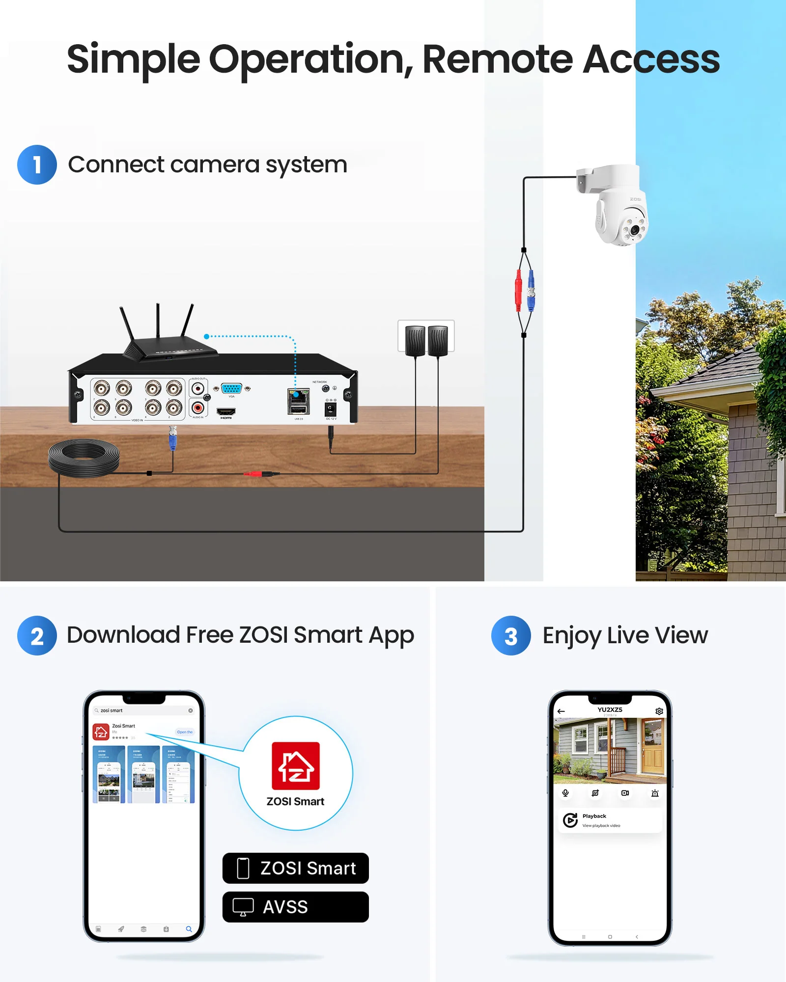 C280 5MP HD-TVI PTZ Security System with Audio + 8CH 5MP DVR(ZR08JN) - Image 11