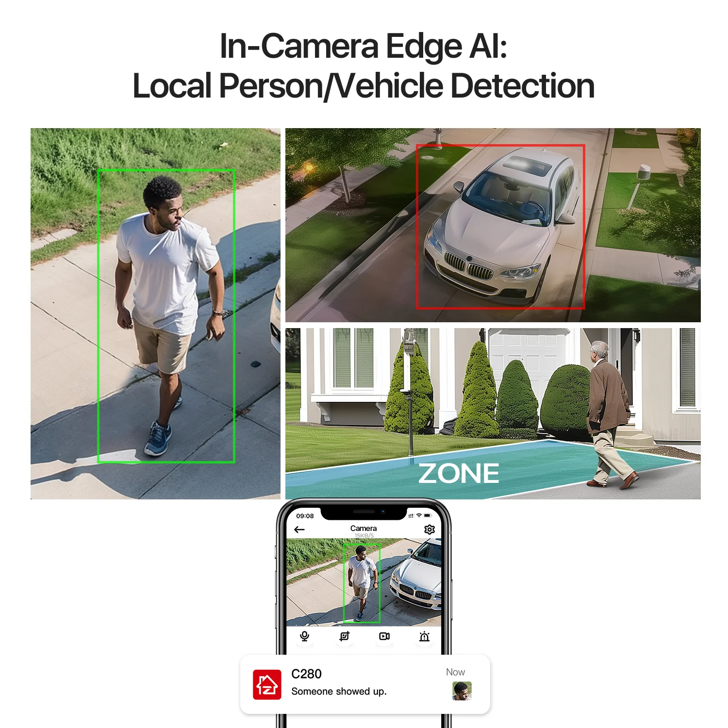 C280 5MP 8CH Wi-Fi 6 PT Security Camera System + 128GB / 1TB HDD - Image 6