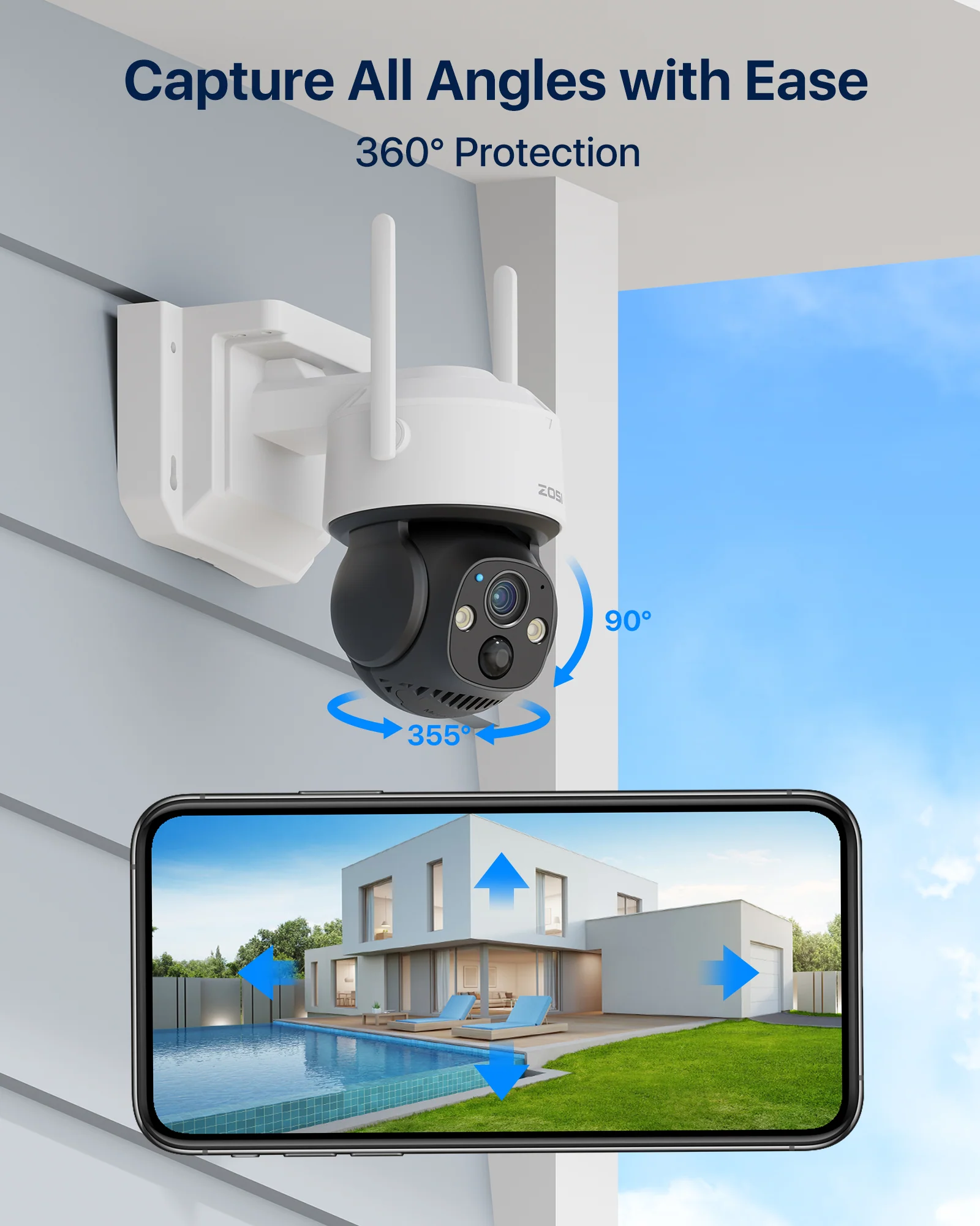 C291 4MP 100% Wireless Battery Powered Camera + 32GB Memory Card - Image 9