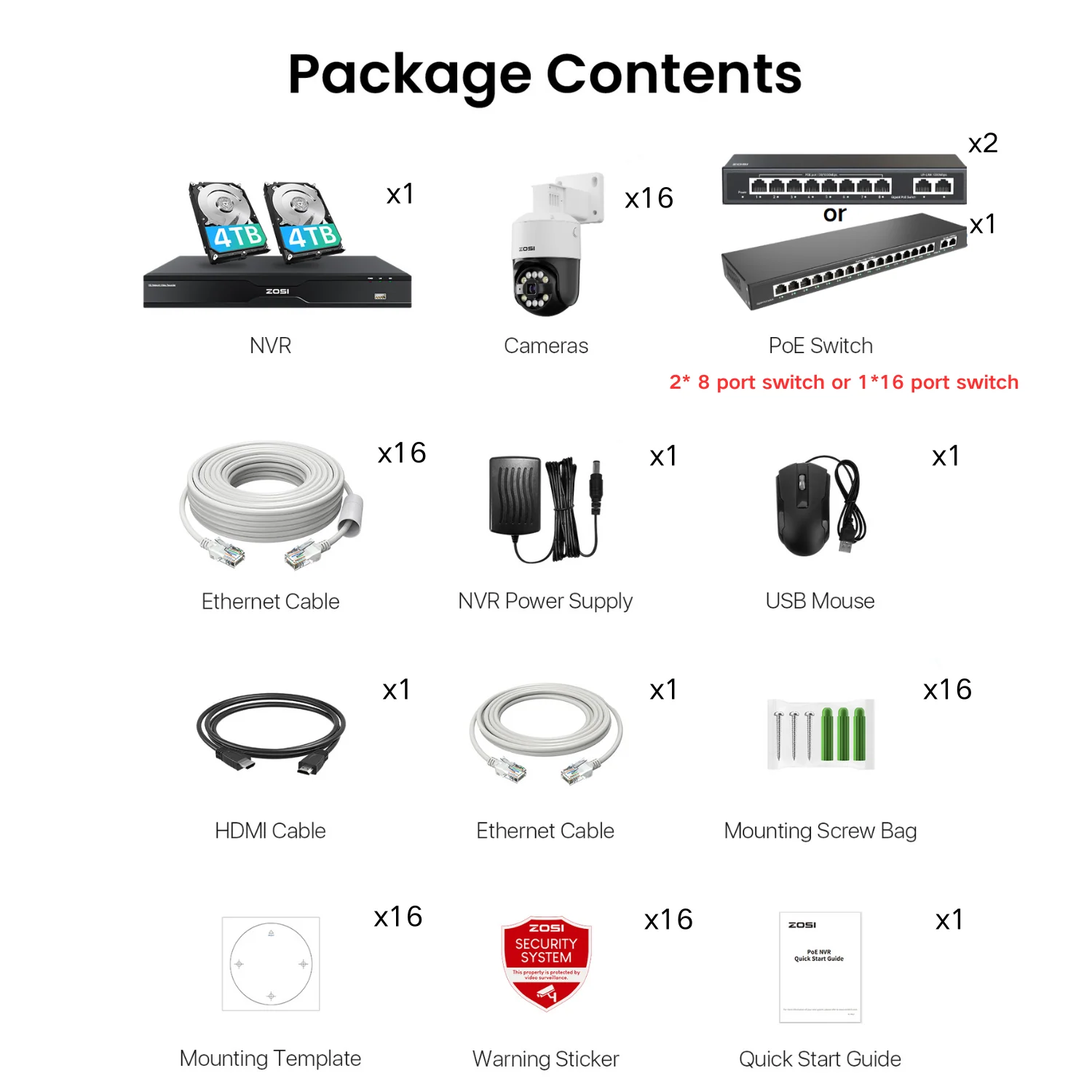 C296B 32-Channel 4K PTZ PoE Security Camera System + Max. 16TB HDD - Image 31