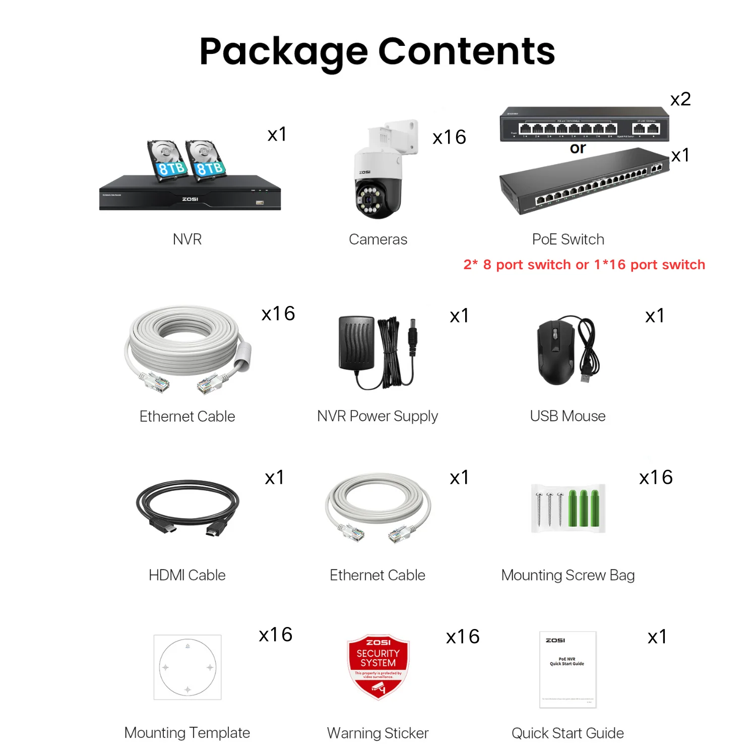 C296B 32-Channel 4K PTZ PoE Security Camera System + Max. 16TB HDD - Image 32