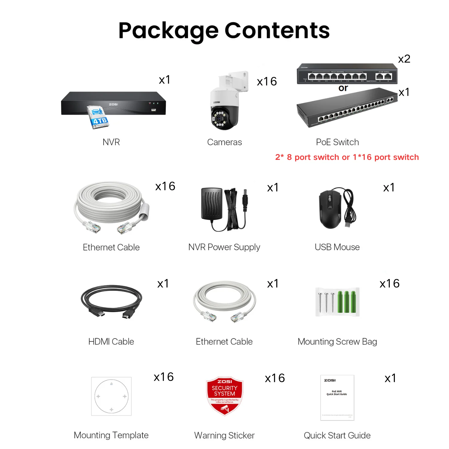 C296B 32-Channel 4K PTZ PoE Security Camera System + Max. 16TB HDD - Image 33