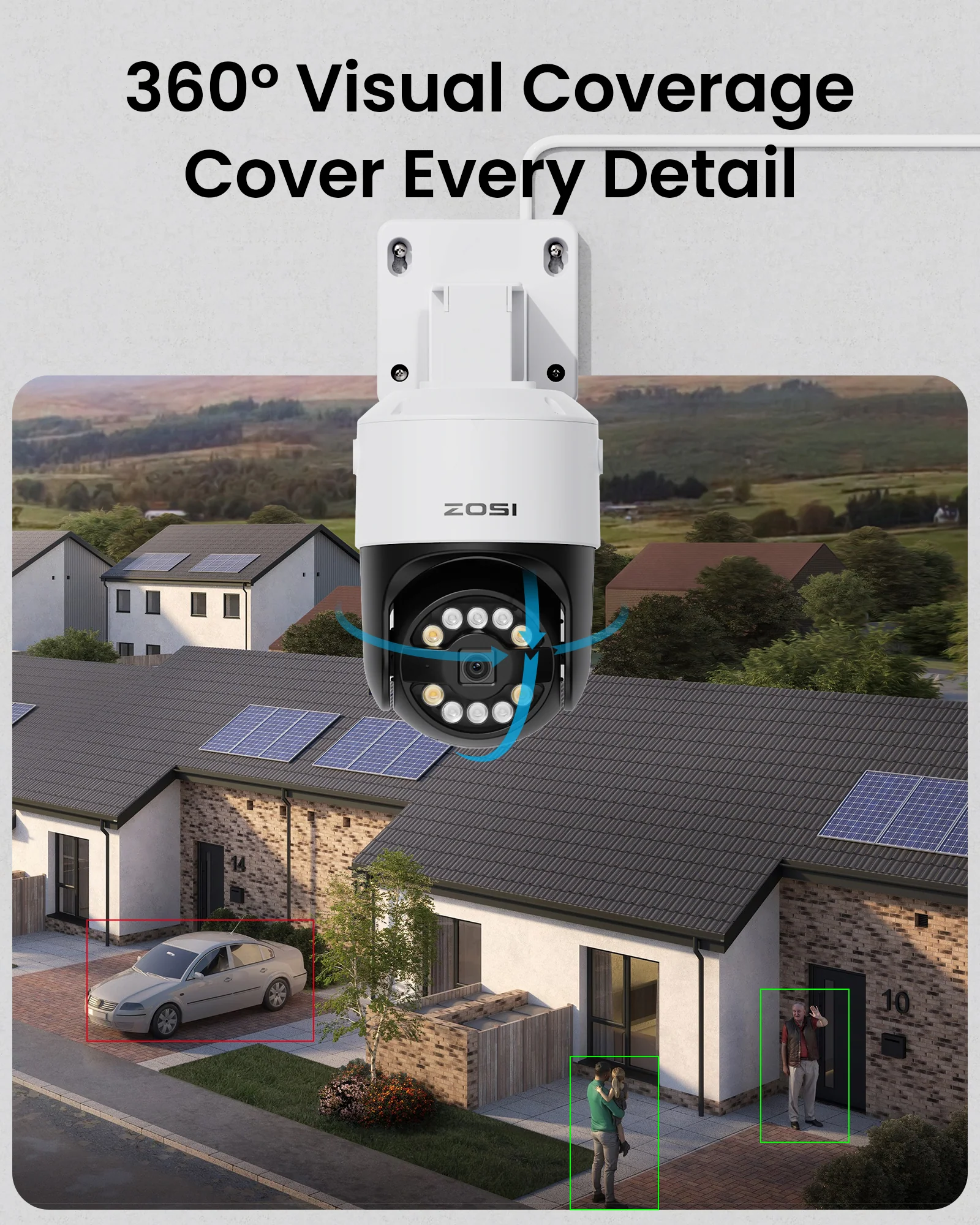 C296B 32-Channel 4K PTZ PoE Security Camera System + Max. 16TB HDD - Image 5