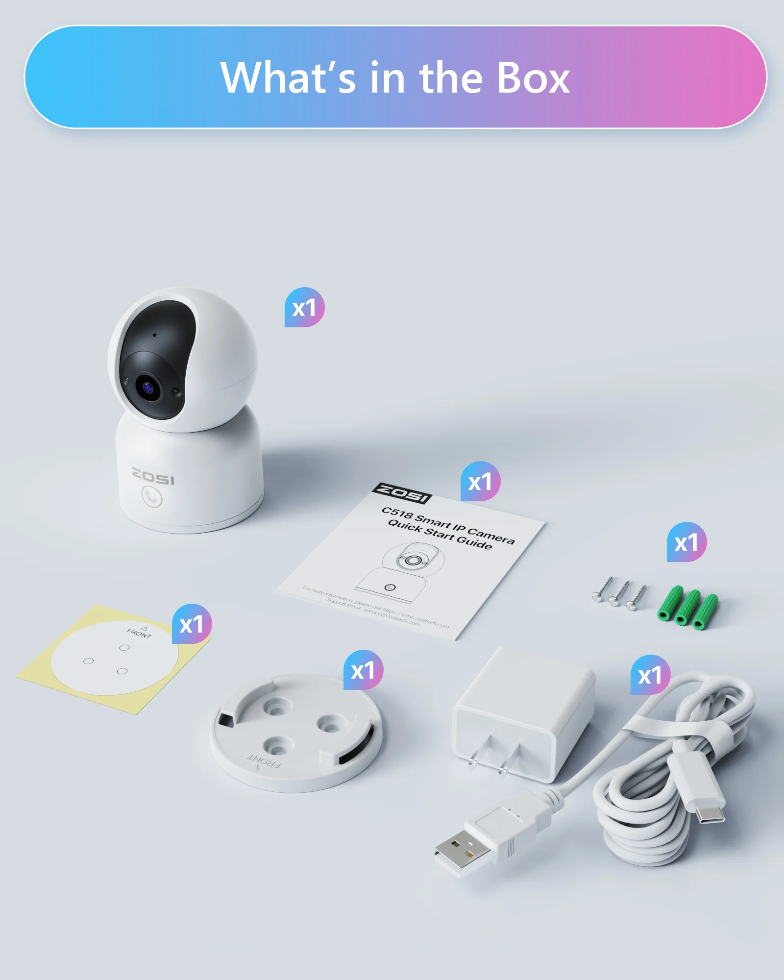 C518 4MP 2.4GHz/5GHz WiFi Security Camera + Max 256GB Local Storage - Image 11
