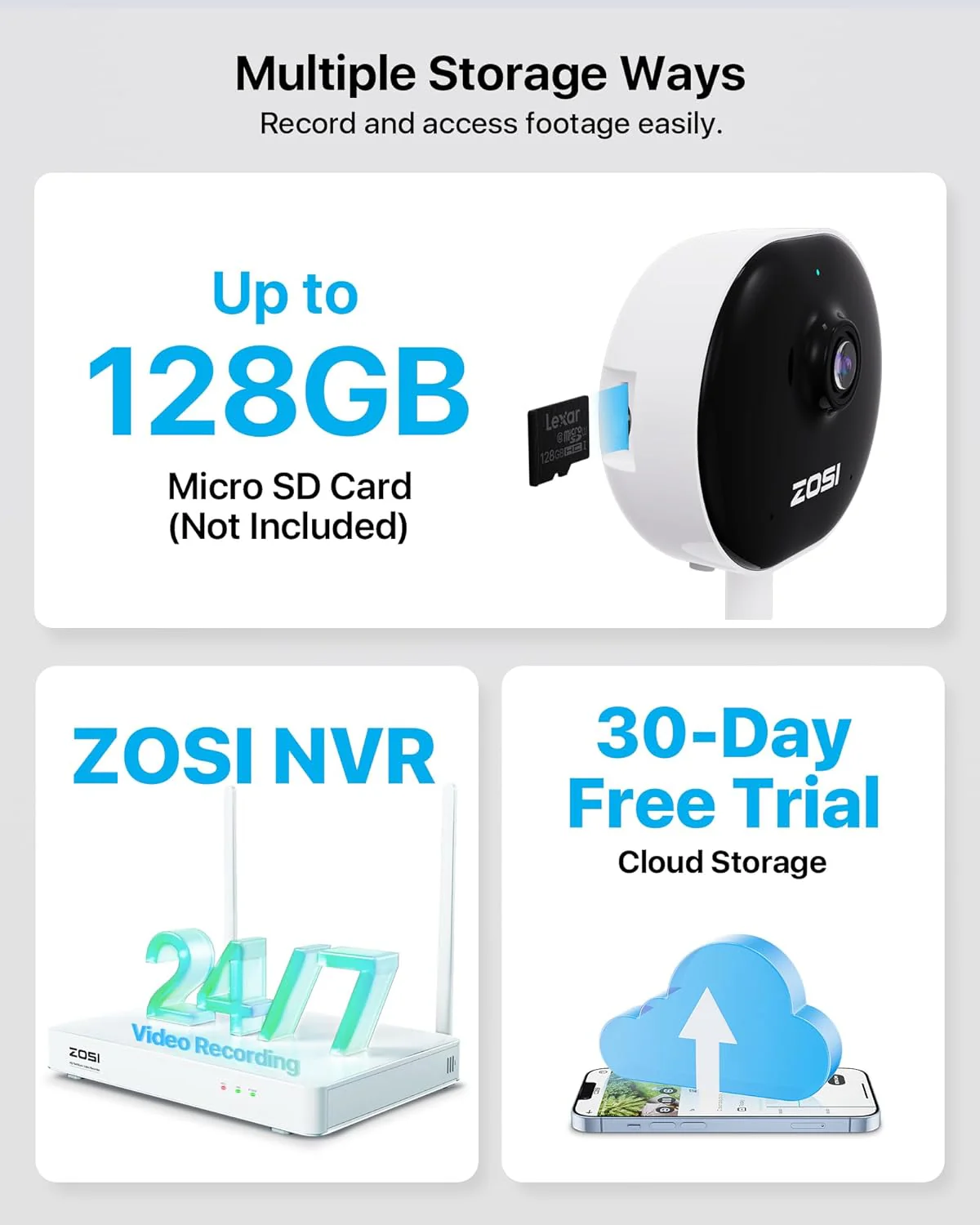 C688 2MP 2.4GHz WiFi Camera + Max 256GB Local Storage - Image 10